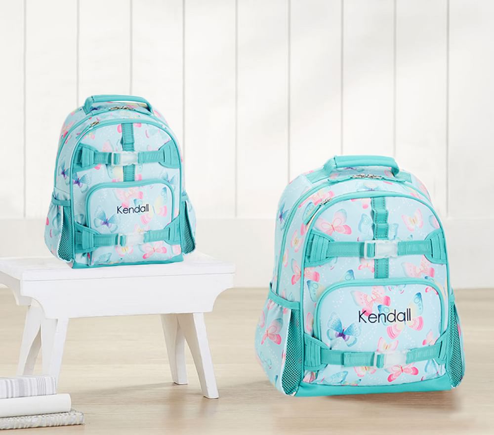 Mackenzie Aqua Gigi Butterfly Backpacks